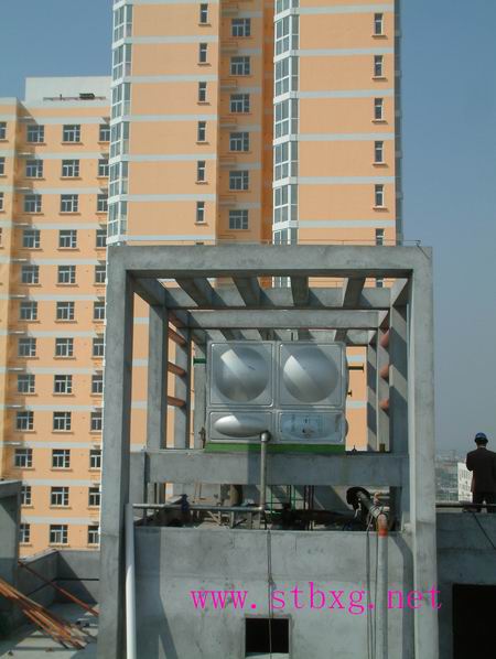 方形水箱—襄阳居民小区案例