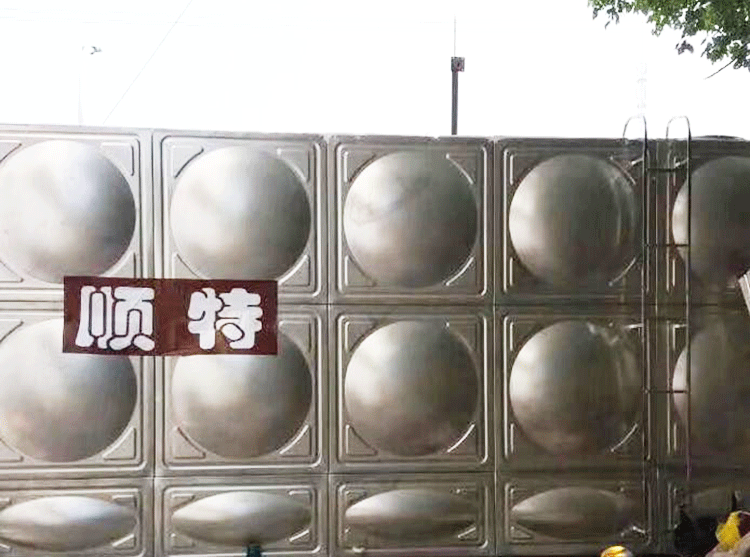 京山50吨方形水箱案例